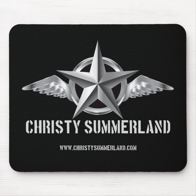 Tapis De Souris Logo Mousepad de Christy Summerland (Devant)