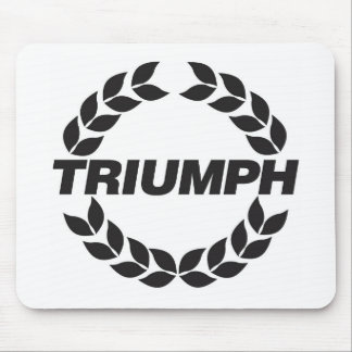 Tapis De Souris Logo Mousepad de Triumph de guirlande