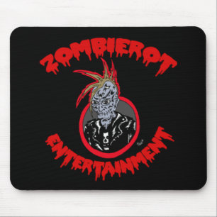 Tapis De Souris Logo Mousepad de Xtoph" Zombierot "de zombi
