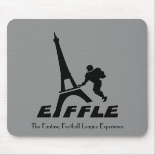 Tapis De Souris Logo noir Mousepad d'Eiffle