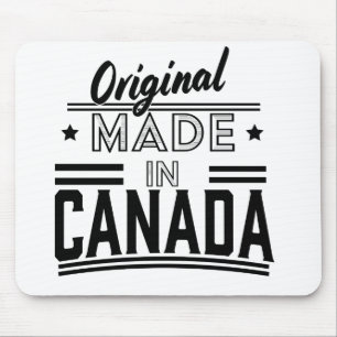 Tapis De Souris Logo Original Fabriqué au Canada dessous de verre