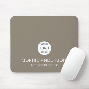 Tapis De Souris Logo Personnalisé Moderne Professionnel