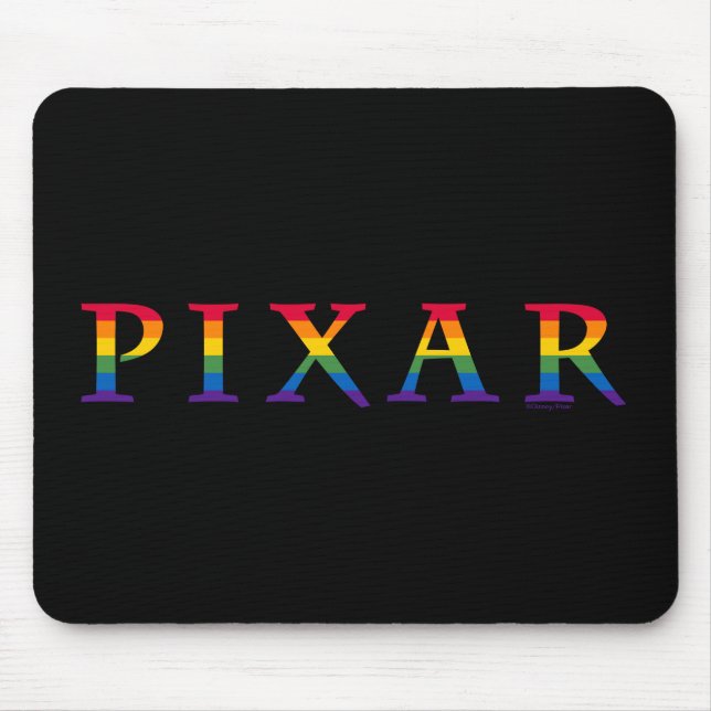 Tapis De Souris Logo Pixar Rainbow (Devant)