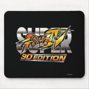 Tapis De Souris Logo superbe de l'édition 3D de Street Fighter IV