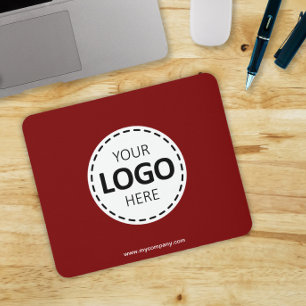 Tapis De Souris Logo Télécharger Moderne Simple Rouge