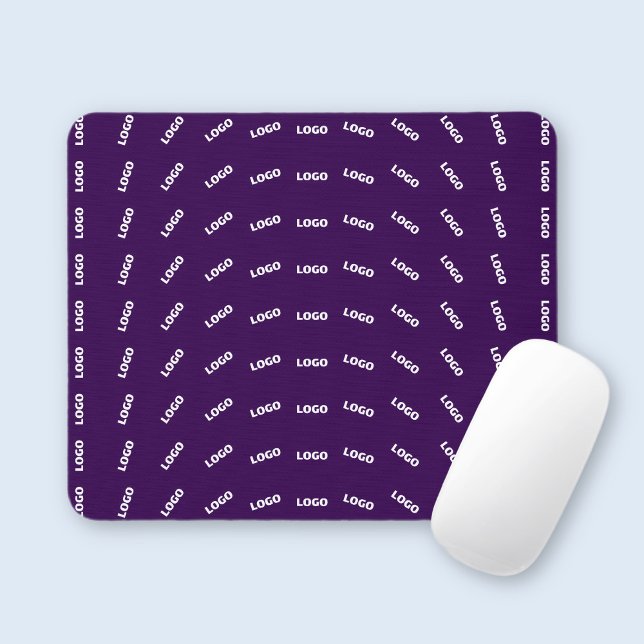 Tapis De Souris Logo unique ou tout Motif d'image téléchargé | Pou (Créateur téléchargé)
