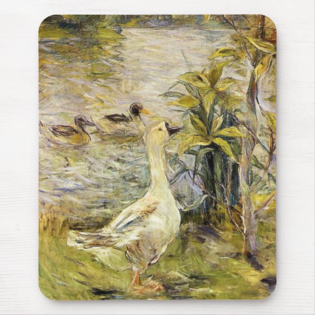 Tapis De Souris L'Oie (par Berthe Morisot) (Devant)