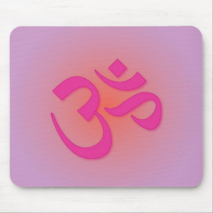 Tapis De Souris L'OM, dans le rose et l'orange