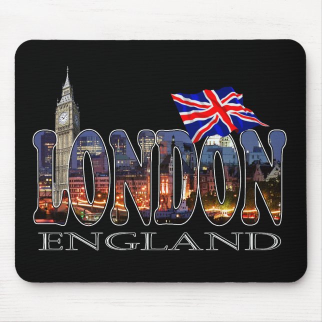 Tapis De Souris Londres Angleterre (Devant)