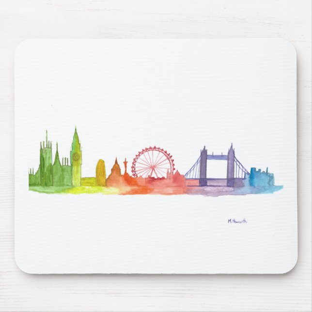 Tapis De Souris Londres Angleterre (Devant)