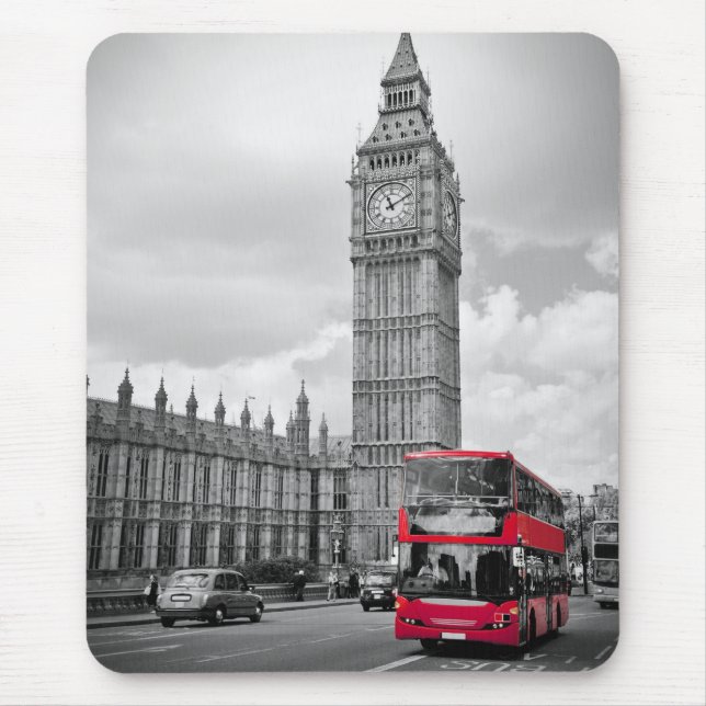 Tapis De Souris Londres Angleterre Mousepad (Devant)