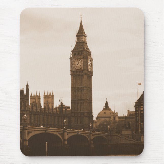 Tapis De Souris Londres - Big Ben - Thames - Mousepad (Devant)