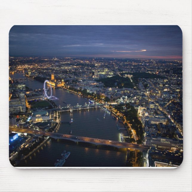 Tapis De Souris Londres la nuit (Devant)