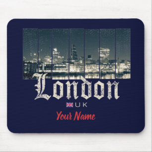 Tapis De Souris Londres Royaume-Uni Skyline Royaume-Uni Angleterre