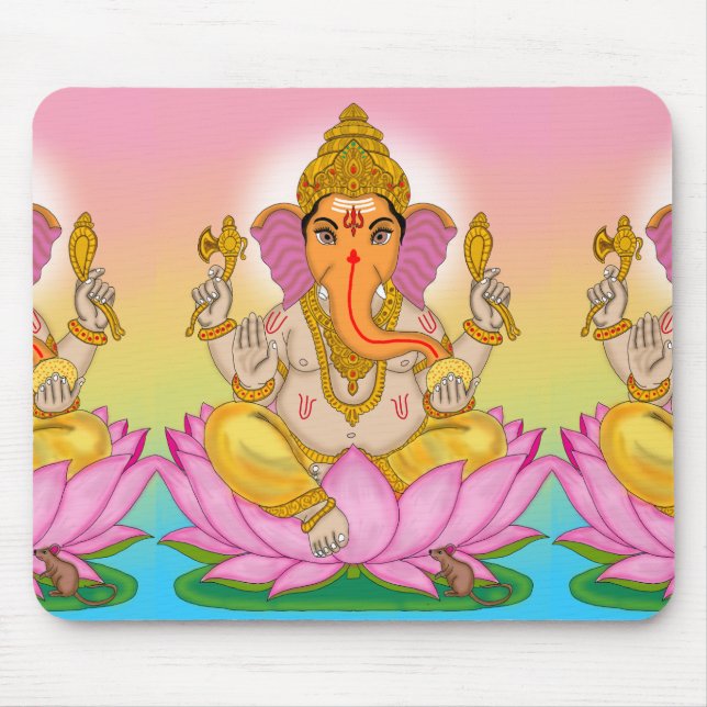 Tapis De Souris Lord Ganesha Souris Pad (Devant)