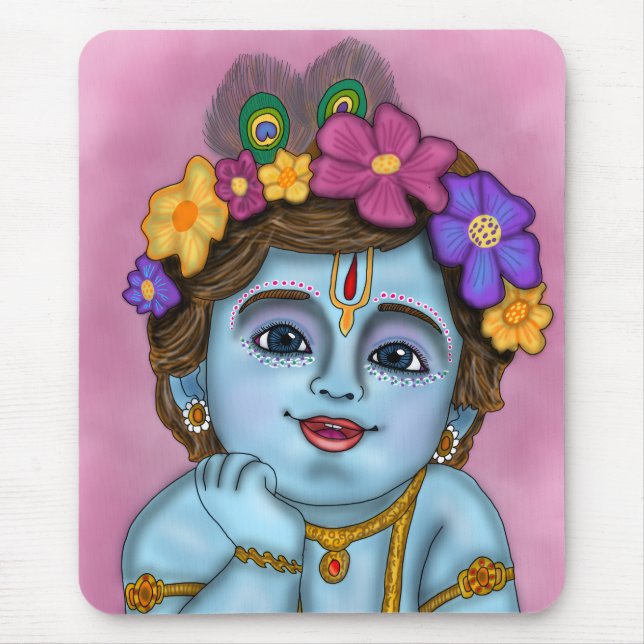 Tapis De Souris Lord Krishna Mouse Pad (Devant)