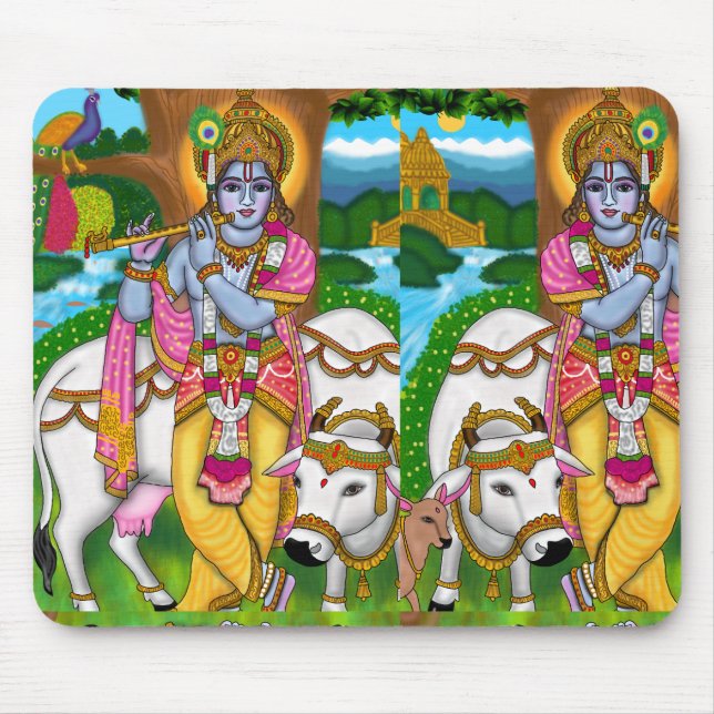 Tapis De Souris Lord Krishna Mousepad (Devant)