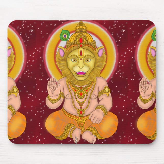 Tapis de souris Lord Narsimha (Devant)