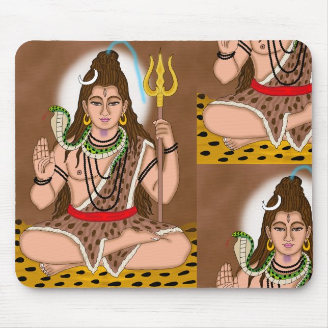 Tapis De Souris Lord Shiva Souris Pad (Devant)