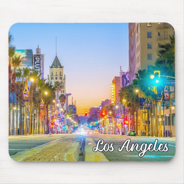 Tapis De Souris Los Angeles, Californie, USA (Devant)