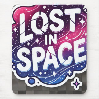 Tapis De Souris Lost in Space - Vibrant Galaxy Sticker