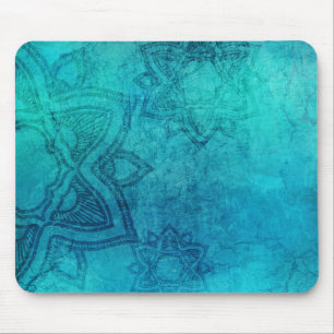 Tapis De Souris Lotus texturé bleu