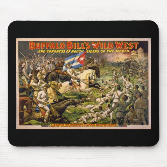 Tapis De Souris L'ouest sauvage de Buffalo Bill (Devant)