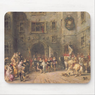 Tapis De Souris Louis XIII au château de Blois, 1874 (huile sur c