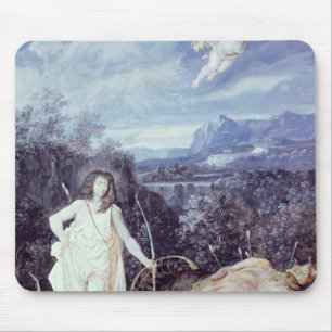 Tapis De Souris Louis XIV comme Apollo, tueur de python