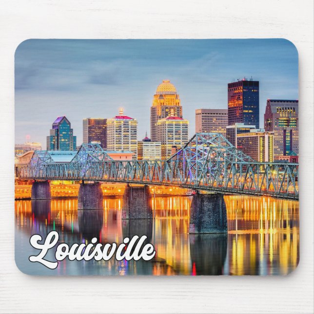Tapis De Souris Louisville, Kentucky, États-Unis (Devant)