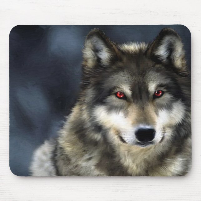 Tapis De Souris loup (Devant)