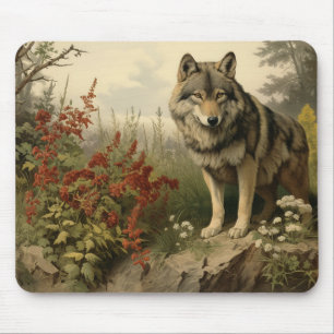Tapis de souris Loup dans Glen