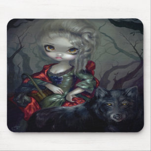 Tapis De Souris "Loup-Garou : Fard à joues" Mousepad de Le Petit
