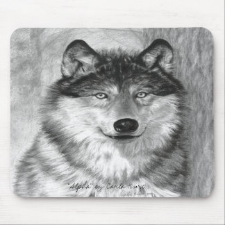 Tapis De Souris Loup Mousepad