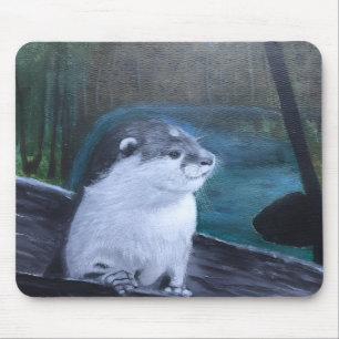 Tapis de souris Loutre de rivière