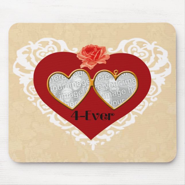 Tapis De Souris Love 4 Ever Locket Pad (Devant)