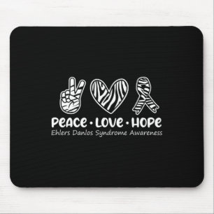 Tapis De Souris Love Hope Ehlers Danlos Sensibilisation Eds Guerri
