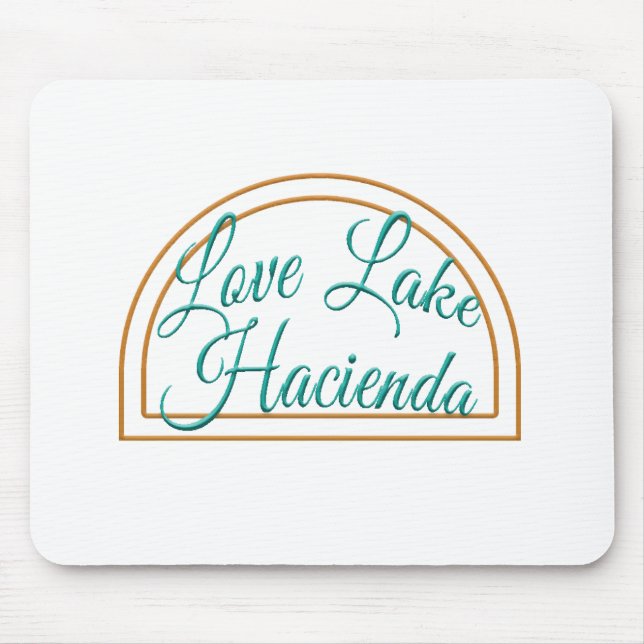 Tapis De Souris Love Lake Hacienda Pad (Devant)