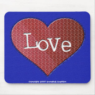 Tapis De Souris Love Mousepad