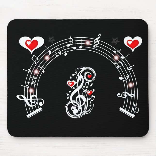 Tapis De Souris Love Note_ (Devant)