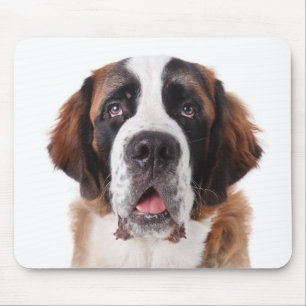 Tapis De Souris Love Saint Bernard Puppy Dog Mousepad