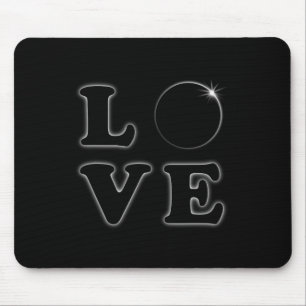 Tapis De Souris Love Total Solar Eclipse 04 08 2024 Totalité