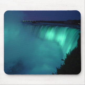 Tapis De Souris Lueur en fer à cheval Mousepad d'Aqua de chutes du