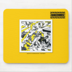 Tapis De Souris LUMIÈRE de Prolixin Dangerhouse du rhinocéros 39