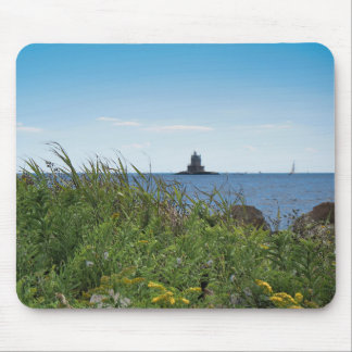 Tapis De Souris Lumière de roche de course - île de Fisher, NY