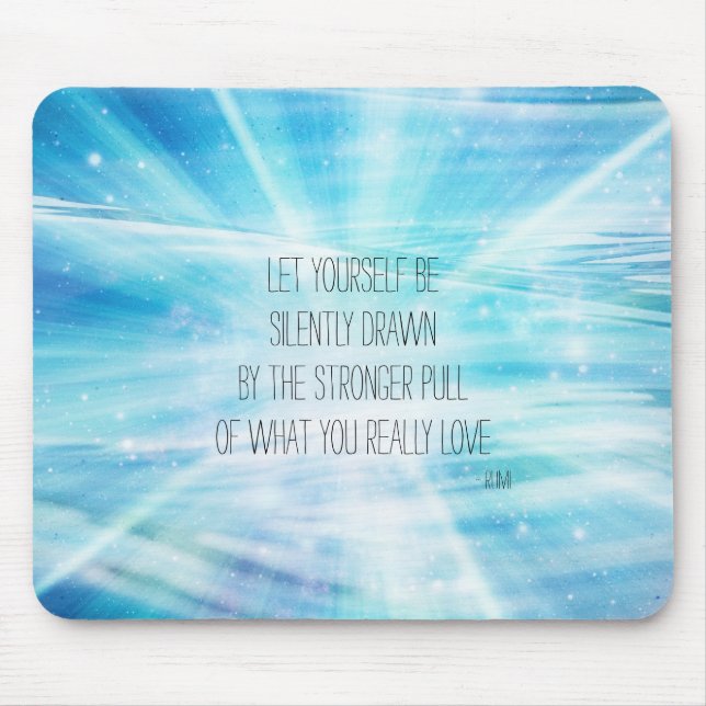 Tapis De Souris Lumière spirituelle (Devant)