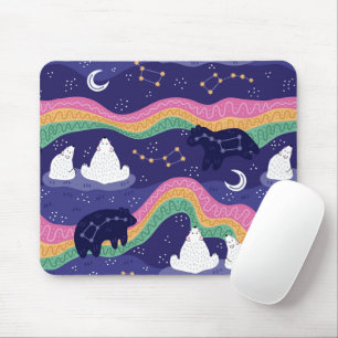 Tapis De Souris Lumières du Nord Mousepad