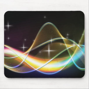 Tapis De Souris Lumières graphiques 4 Mousepad