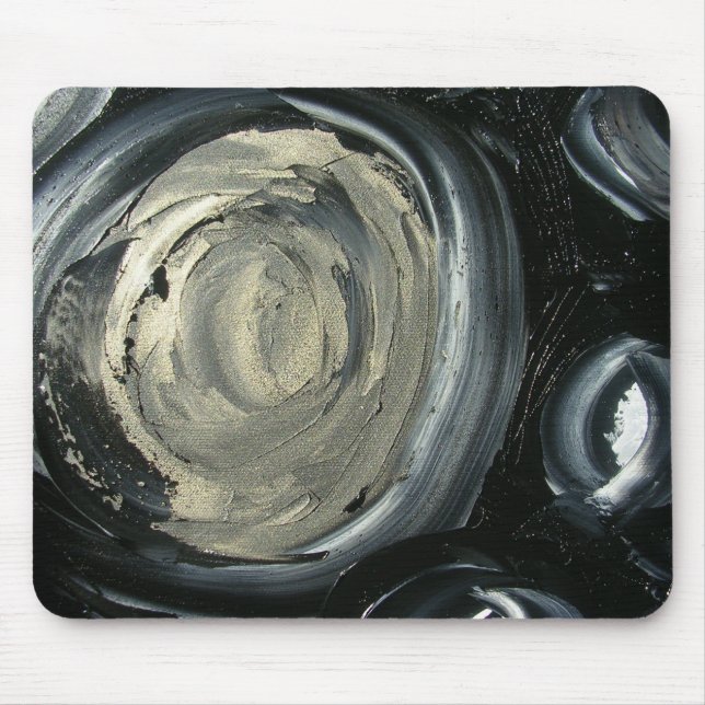 Tapis De Souris LUNE ARGENTÉE Mousepad (Devant)