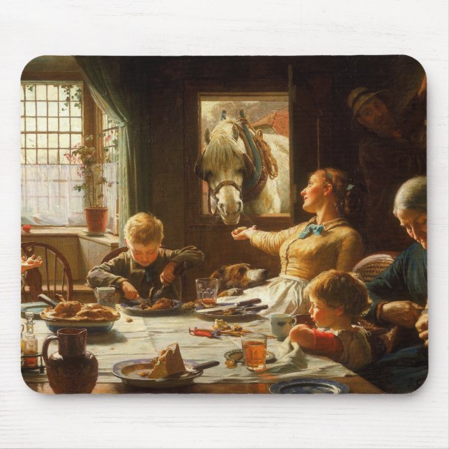 Tapis De Souris L'une des familles (l'âne étant Fed) (Devant)